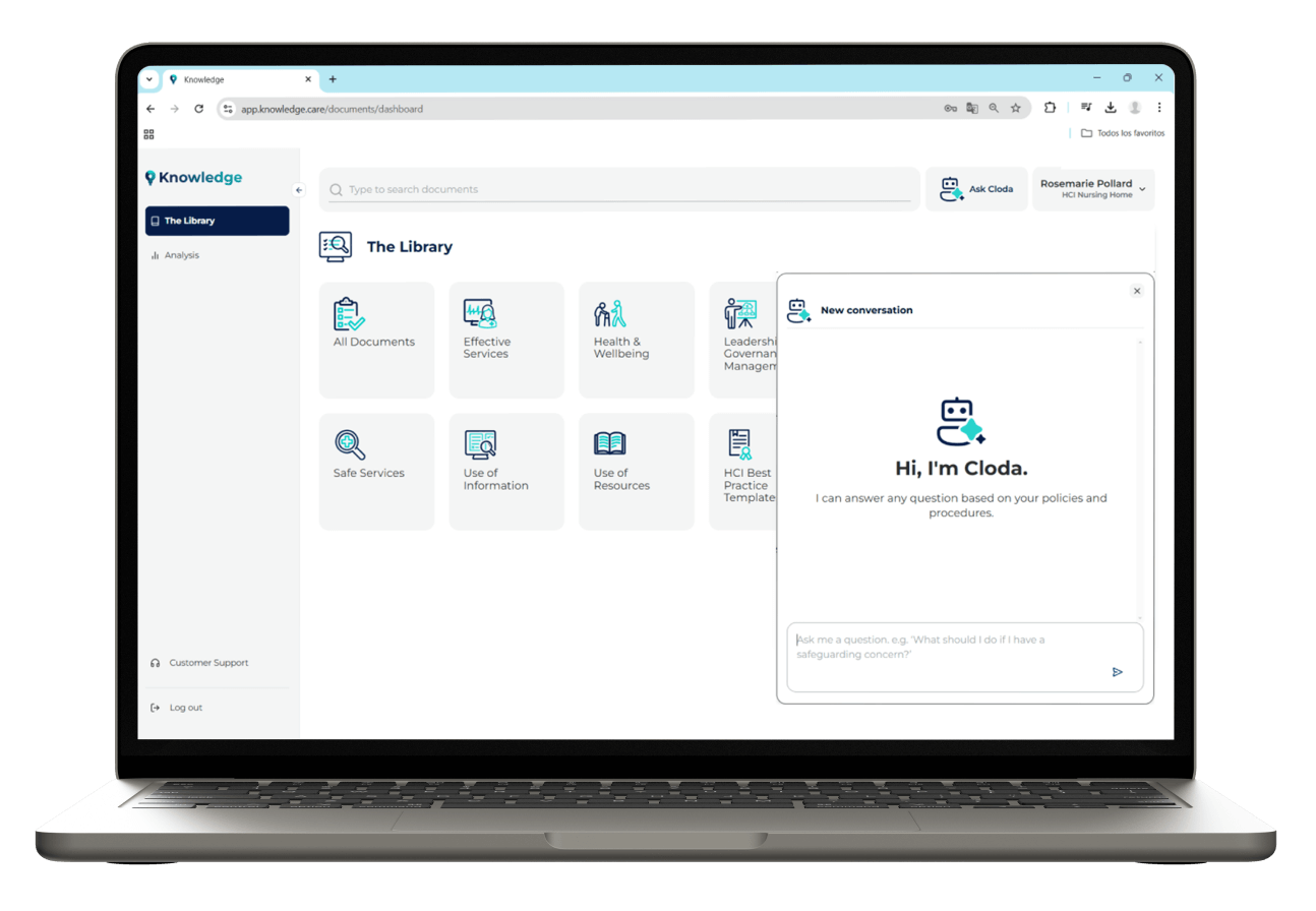 Just Ask Cloda-the-Library