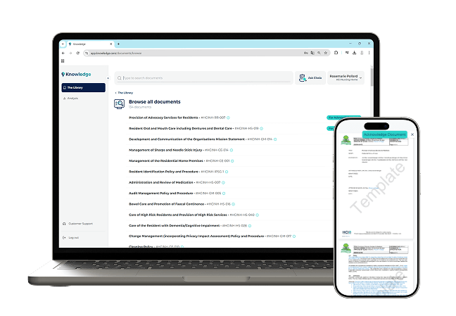 laptop with Best Practice Templates